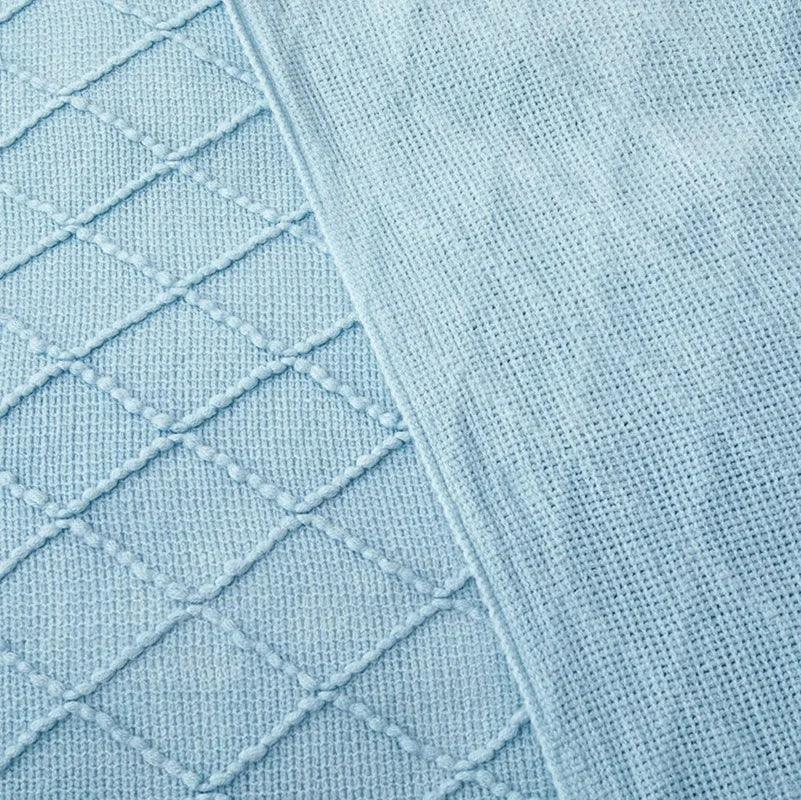 Knitted Throw Blanket