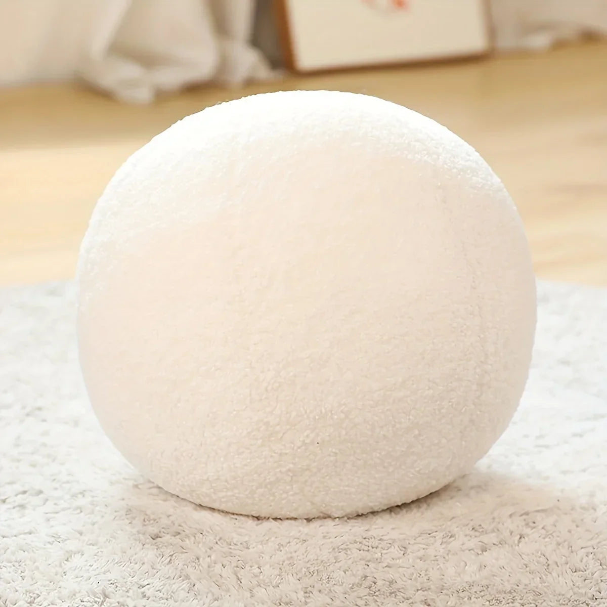Round Plush Cushion