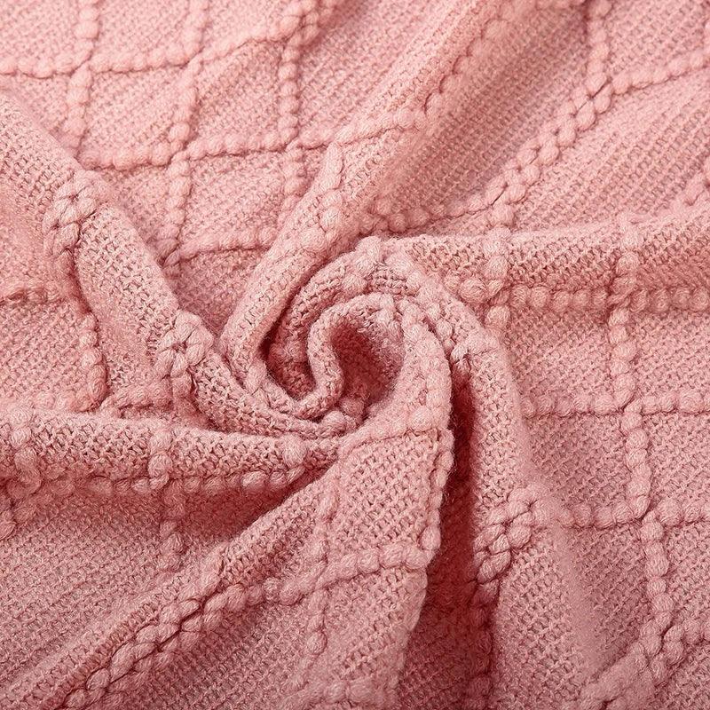 Knitted Throw Blanket